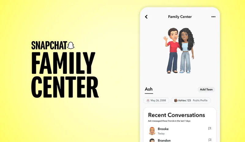 Snapchat Family Center parental controls