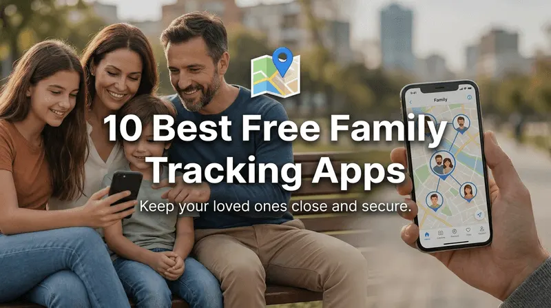 10 Best Free Family Tracking Apps for iPhone & Android  cover image