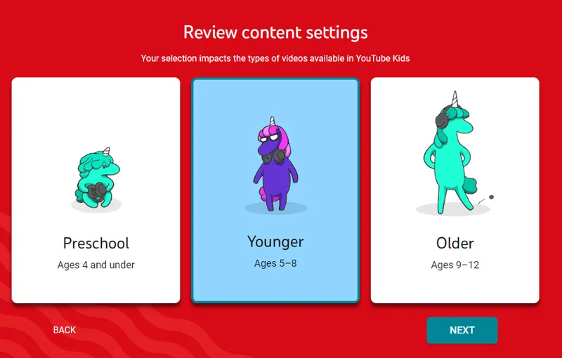 YouTube Kids parental controls setup