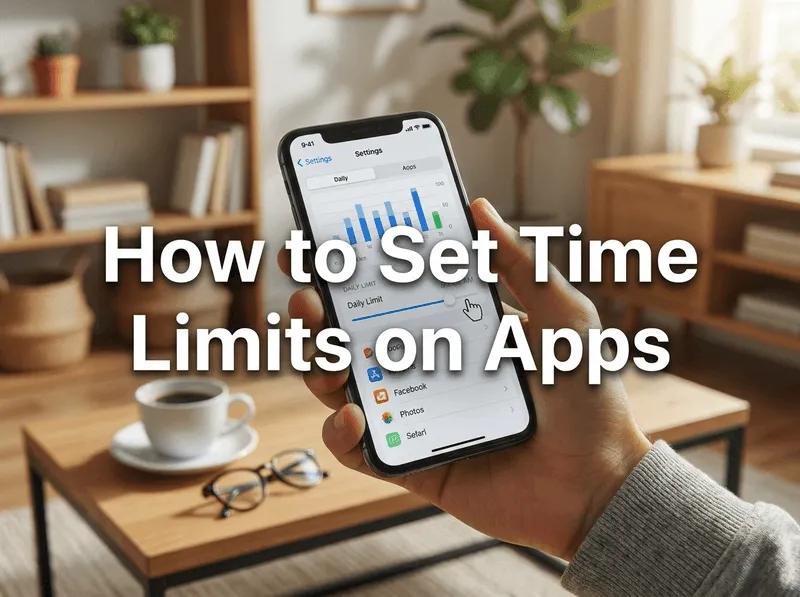 Set App Limits in Screen Time