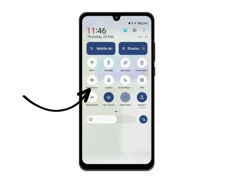 airplane mode
