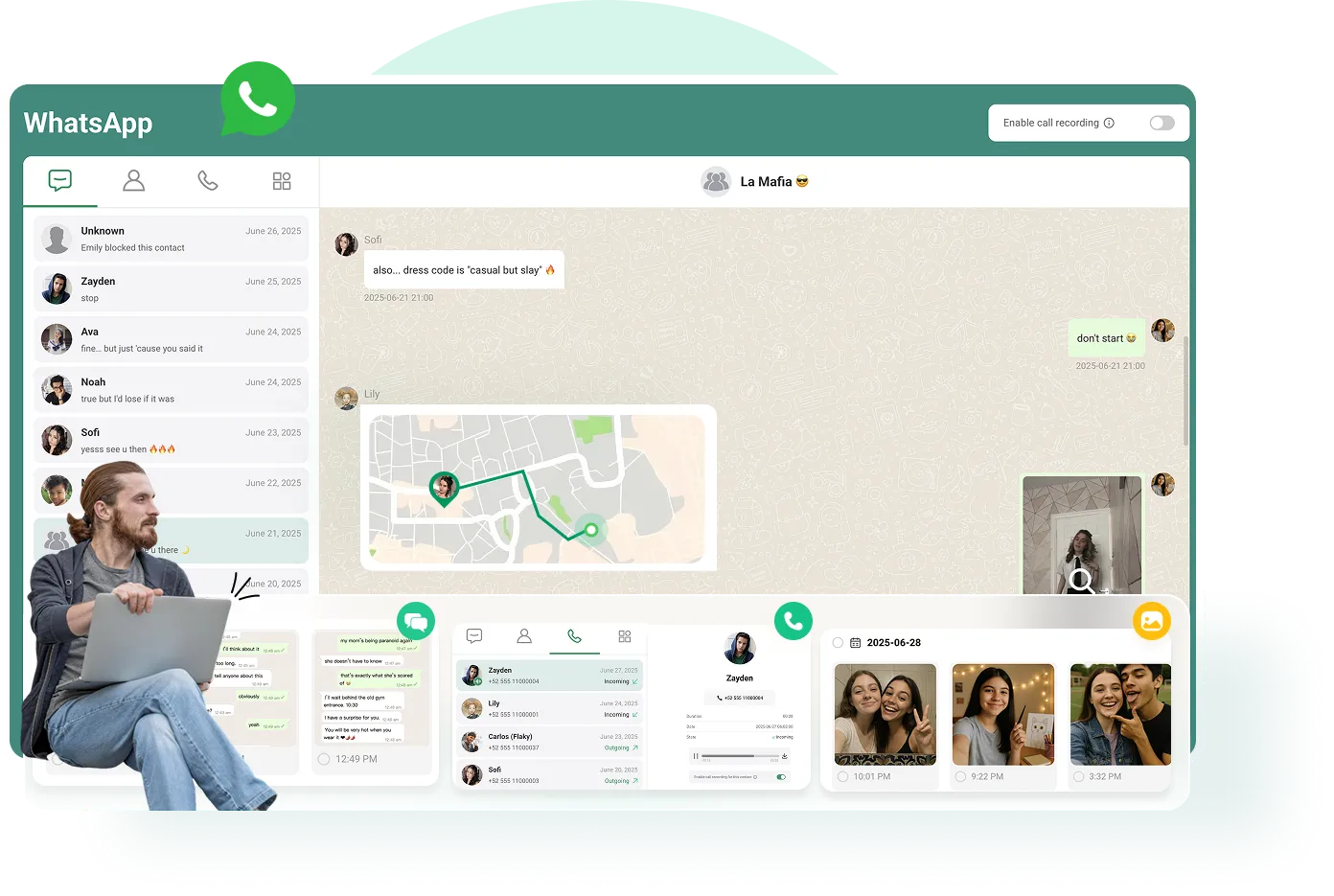 Full WhatsApp Conversation Records