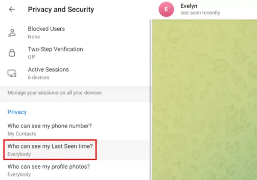 hide telegram last seen
