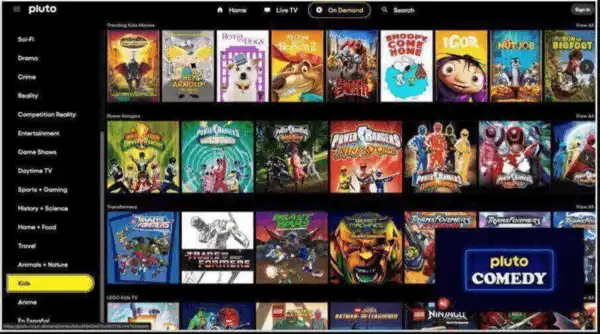 pluto tv