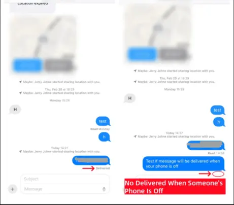 phone is dead by messages