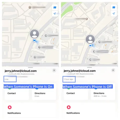 phone is dead by location