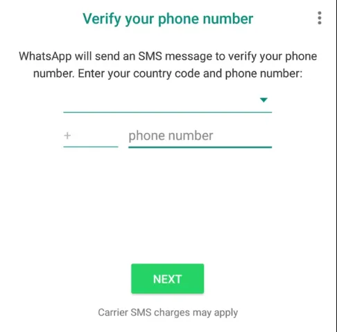 use landline whatsapp