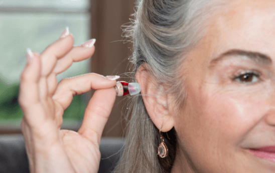 amplihear-user-review-wearing