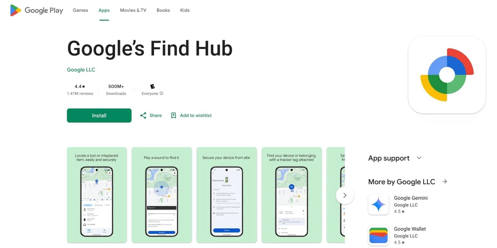 Google Find Hub