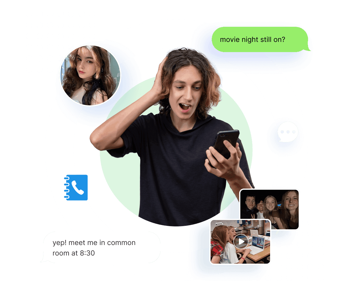 Gesendete und empfangene SMS Bild