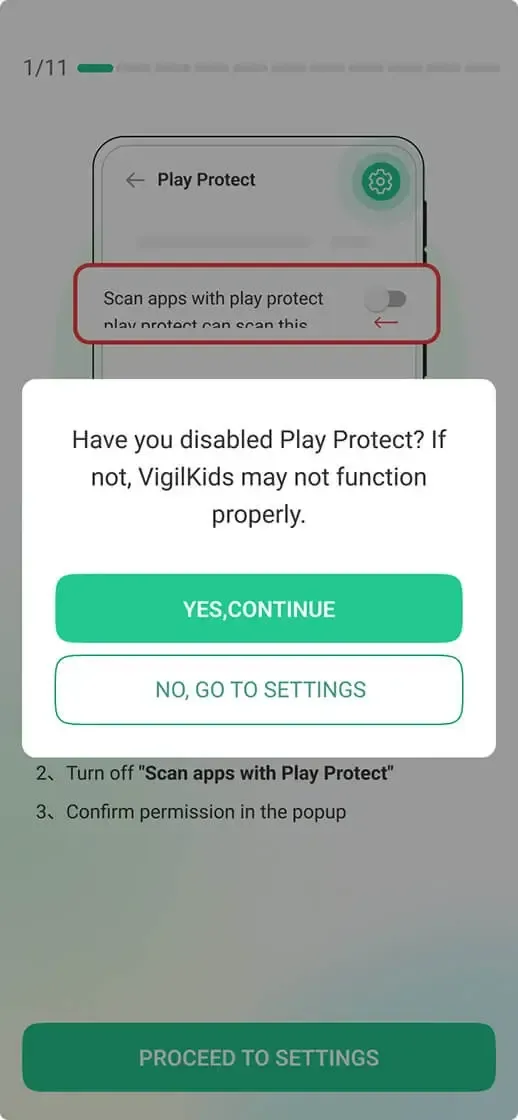 disable play protect