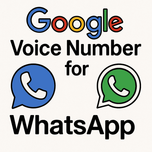 google voice number for whatsapp