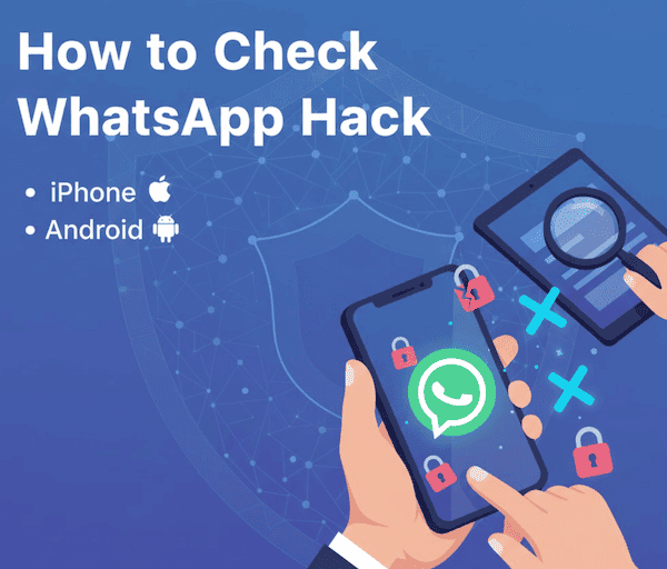 How To Check If Someone Hacked Your WhatsApp Account cover image