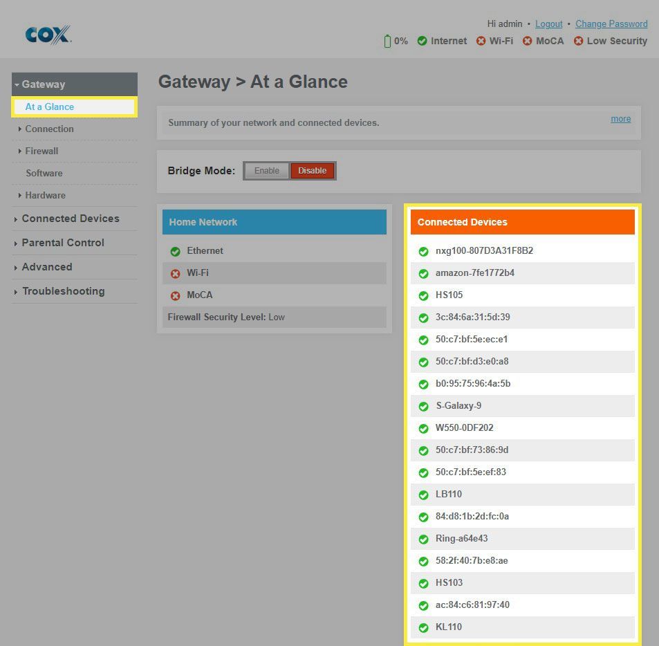 identify devices on mynetwork
