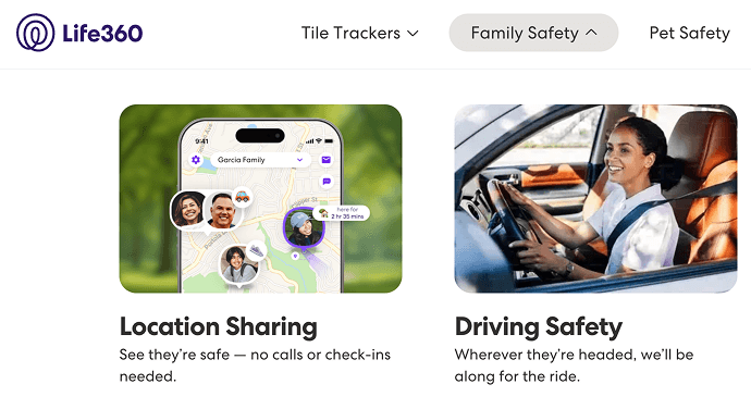 life360 app for tracking phone location