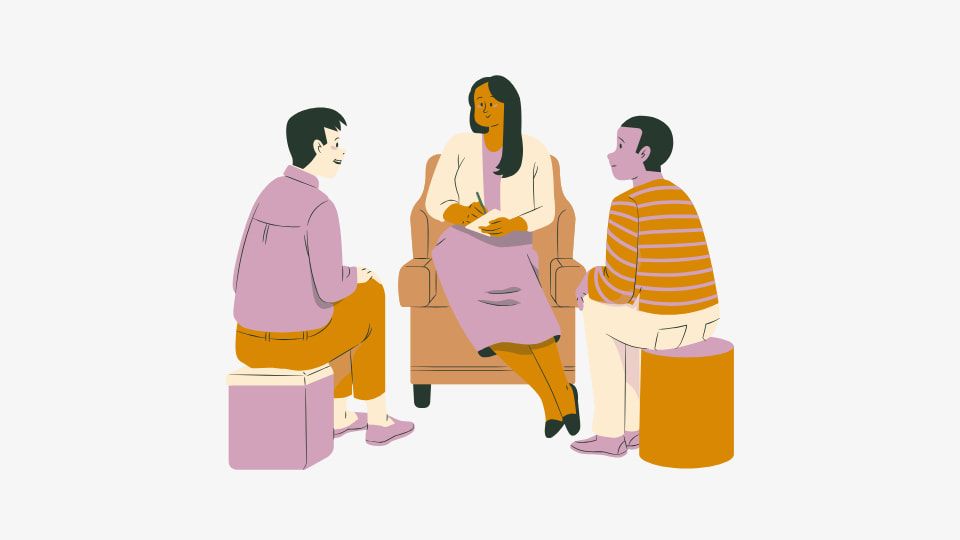 seek couples therapy to help fix communication issues in relationships