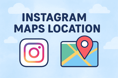 instagram maps location